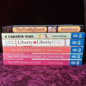 Hinako Takanaga Manga Collection